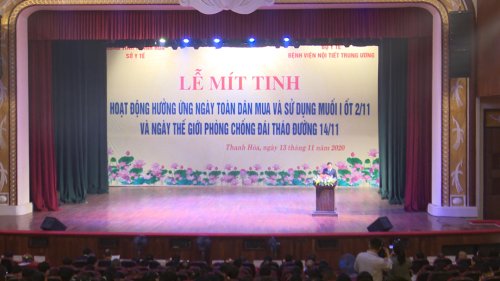Thứ trưởng ph&aacute;t biểu tại lễ m&iacute;t tinh ĐTĐ.jpg
